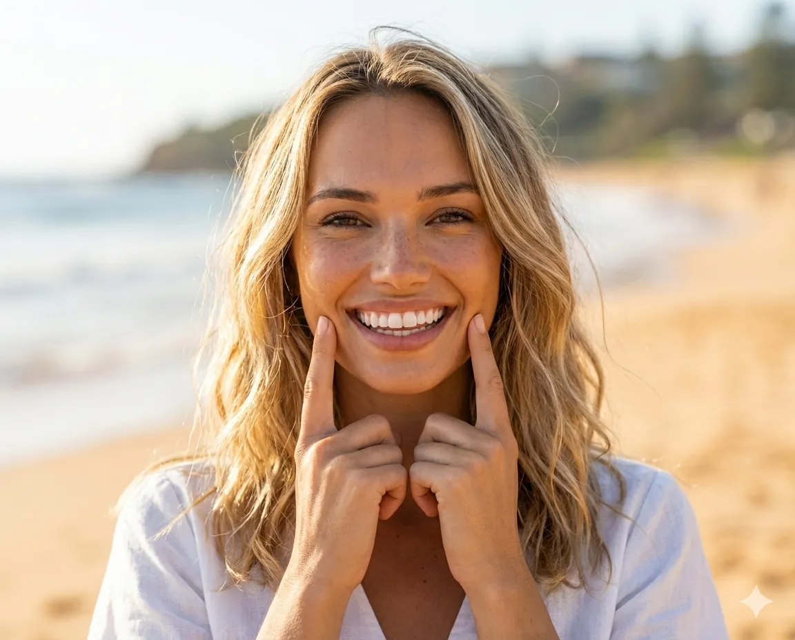Happy patient after sleep apnoea treatment