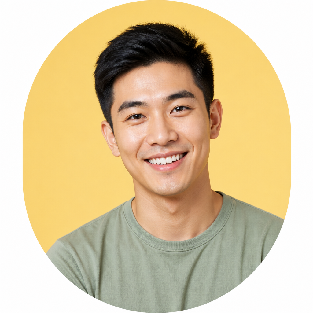 Smiling man with healthy teeth