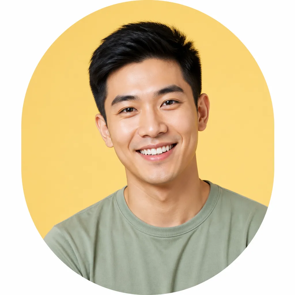 Smiling man with healthy teeth